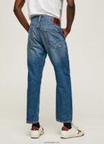 hombres vaqueros cade de tiro medio holgados Pepe Jeans 44JTZ812 mezclilla - Imagen 4