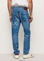 hombres vaqueros easton de corte holgado con tiro caído Pepe Jeans 44JTZ819 mezclilla - Imagen 4