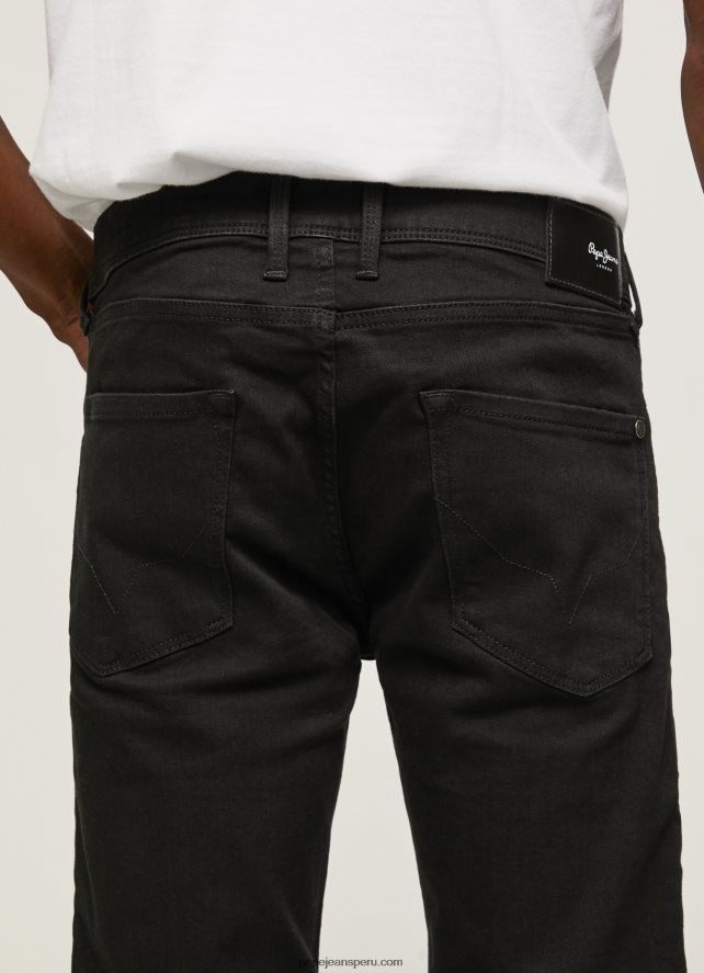 hombres vaqueros finsbury skinny fit de talle bajo Pepe Jeans 44JTZ793 mezclilla - Imagen 5