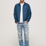 hombres vaqueros stanley de tiro medio Pepe Jeans 44JTZ807 mezclilla
