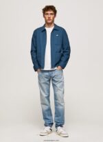 hombres vaqueros stanley de tiro medio Pepe Jeans 44JTZ807 mezclilla