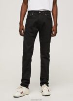 hombres vaqueros stanley taper fit con cintura normal Pepe Jeans 44JTZ806 mezclilla - Imagen 2