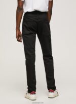 hombres vaqueros stanley taper fit con cintura normal Pepe Jeans 44JTZ806 mezclilla - Imagen 4