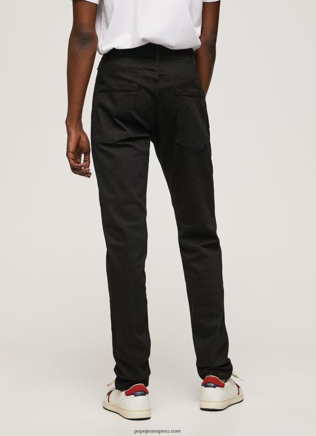 hombres vaqueros stanley taper fit con cintura normal Pepe Jeans 44JTZ806 mezclilla - Imagen 4