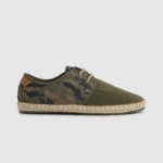 hombres zapatillas blucher claic turisticas Pepe Jeans 44JTZ1249 verde caqui
