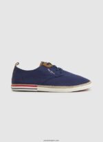 hombres zapatillas blucher de lona Pepe Jeans 44JTZ1212 océano