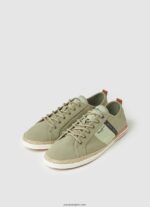 hombres zapatillas blucher de lona Pepe Jeans 44JTZ1215 ejército - Imagen 3