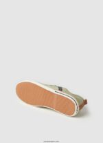 hombres zapatillas blucher de lona Pepe Jeans 44JTZ1215 ejército - Imagen 5