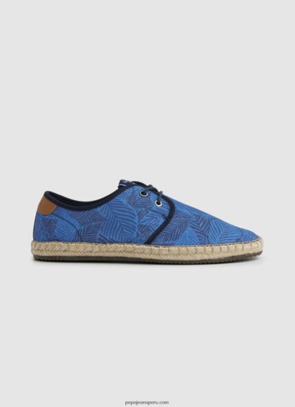 hombres zapatillas blucher tropic turista Pepe Jeans 44JTZ1255 océano