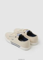 hombres zapatillas brady basicas Pepe Jeans 44JTZ1214 crudo - Imagen 4