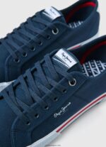 hombres zapatillas brady basicas Pepe Jeans 44JTZ1239 Armada - Imagen 5