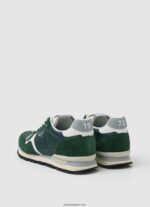 hombres zapatillas brit combinadas Pepe Jeans 44JTZ1189 hiedra - Imagen 4