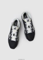 hombres zapatillas brit combinadas Pepe Jeans 44JTZ1200 negro - Imagen 2