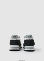 hombres zapatillas brit combinadas Pepe Jeans 44JTZ1200 negro - Imagen 4