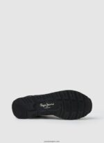 hombres zapatillas brit combinadas Pepe Jeans 44JTZ1200 negro - Imagen 5