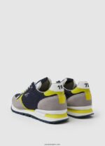 hombres zapatillas brit combinadas Pepe Jeans 44JTZ1217 Armada - Imagen 4