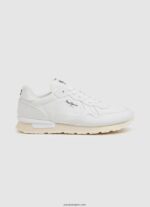 hombres zapatillas brit man eco retro Pepe Jeans 44JTZ1191 blanquecino