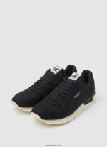hombres zapatillas brit man eco retro Pepe Jeans 44JTZ1234 negro - Imagen 3