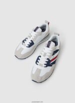 hombres zapatillas combinadas foster man Pepe Jeans 44JTZ1173 blanco - Imagen 2