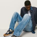hombres zapatillas combinadas foster man Pepe Jeans 44JTZ1174 tabaco