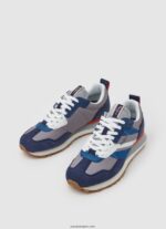 hombres zapatillas combinadas foster man Pepe Jeans 44JTZ1180 océano - Imagen 3