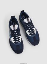 hombres zapatillas combinadas foster man Pepe Jeans 44JTZ1184 Armada - Imagen 3