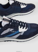 hombres zapatillas combinadas foster man Pepe Jeans 44JTZ1184 Armada - Imagen 5