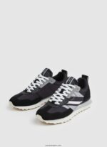 hombres zapatillas combinadas foster man Pepe Jeans 44JTZ1199 negro - Imagen 2