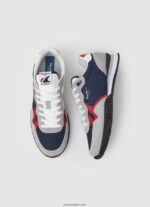 hombres zapatillas holland combinadas Pepe Jeans 44JTZ1233 Armada - Imagen 2