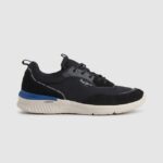 hombres zapatillas jay pro combinadas Pepe Jeans 44JTZ1220 negro