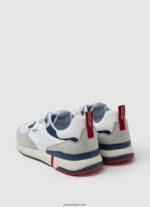 hombres zapatillas london pro combinadas Pepe Jeans 44JTZ1229 blanco de fábrica - Imagen 4