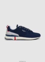 hombres zapatillas london pro combinadas Pepe Jeans 44JTZ1230 Armada