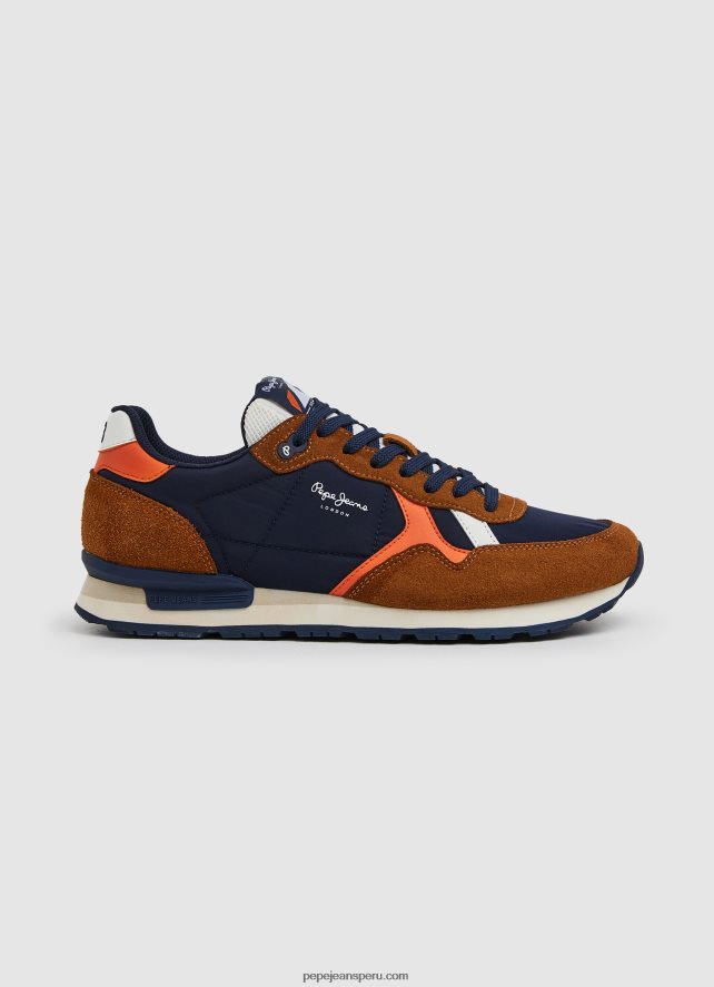 hombres_zapatillas_retro_brit_man_studio_pepe_jeans_44jtz1176_conac.jpg hombres zapatillas retro brit man studio Pepe Jeans 44JTZ1176 coñac - Imagen 1