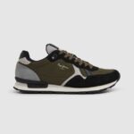 hombres zapatillas retro brit man studio Pepe Jeans 44JTZ1202 carbón