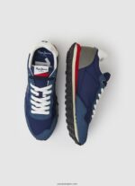 hombres zapatillas retro hombre natch Pepe Jeans 44JTZ1235 Armada - Imagen 2