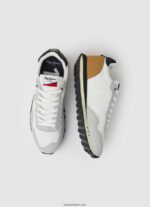 hombres zapatillas retro hombre natch Pepe Jeans 44JTZ1236 blanco - Imagen 2
