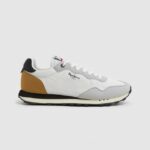 hombres zapatillas retro hombre natch Pepe Jeans 44JTZ1236 blanco