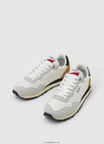 hombres zapatillas retro hombre natch Pepe Jeans 44JTZ1236 blanco - Imagen 3