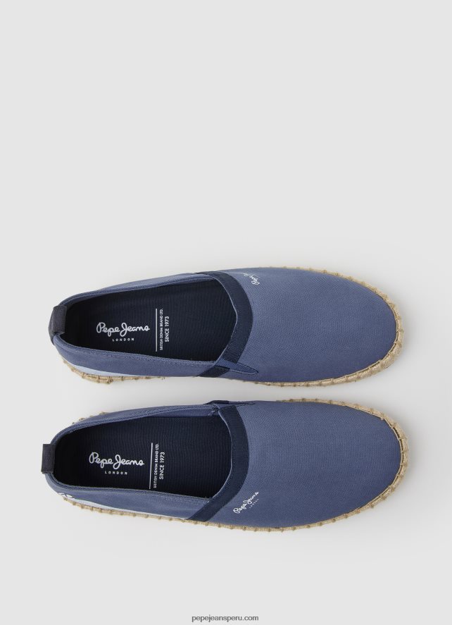 hombres zapatillas sin cordones para campamento turístico Pepe Jeans 44JTZ1251 océano - Imagen 2