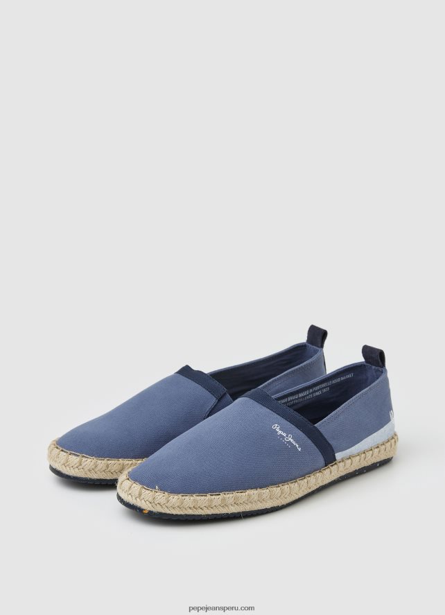 hombres zapatillas sin cordones para campamento turístico Pepe Jeans 44JTZ1251 océano - Imagen 3