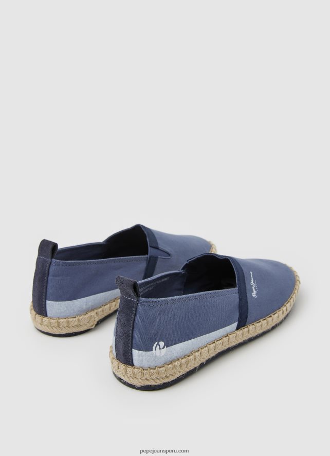 hombres zapatillas sin cordones para campamento turístico Pepe Jeans 44JTZ1251 océano - Imagen 4