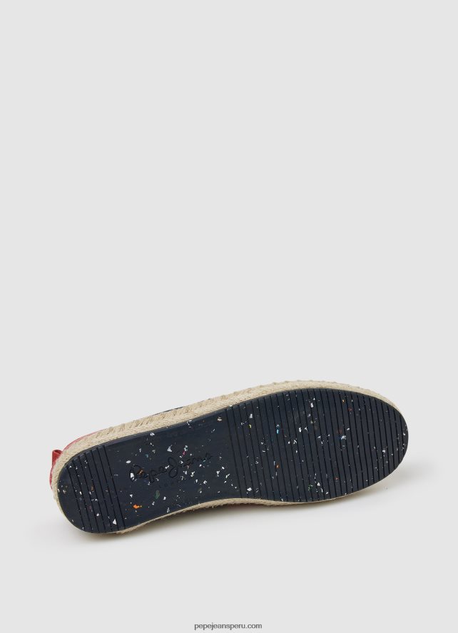 hombres zapatillas sin cordones para campamento turístico Pepe Jeans 44JTZ1253 terracota clara - Imagen 5