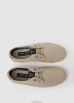hombres zapatillas turisticas de lino Pepe Jeans 44JTZ1250 crudo - Imagen 2