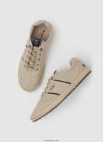 hombres zapatillas turisticas vegas de lino Pepe Jeans 44JTZ1254 crudo - Imagen 2