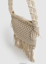 mujer bandolera de macramé Pepe Jeans 44JTZ709 mousse - Imagen 2