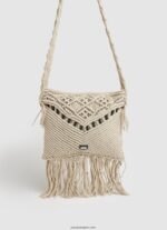 mujer bandolera de macramé Pepe Jeans 44JTZ709 mousse