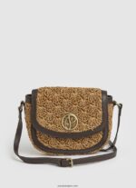 mujer bandolera de macramé Pepe Jeans 44JTZ744 camello - Imagen 5