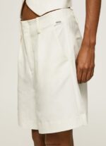 mujer bermudas fluidas Pepe Jeans 44JTZ475 mousse - Imagen 3