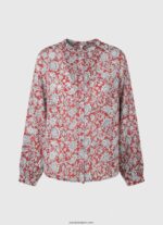 mujer blusa con estampado de flores Pepe Jeans 44JTZ373 multi - Imagen 4