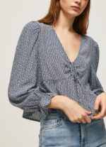 mujer blusa con logo estampado Pepe Jeans 44JTZ364 multi - Imagen 3